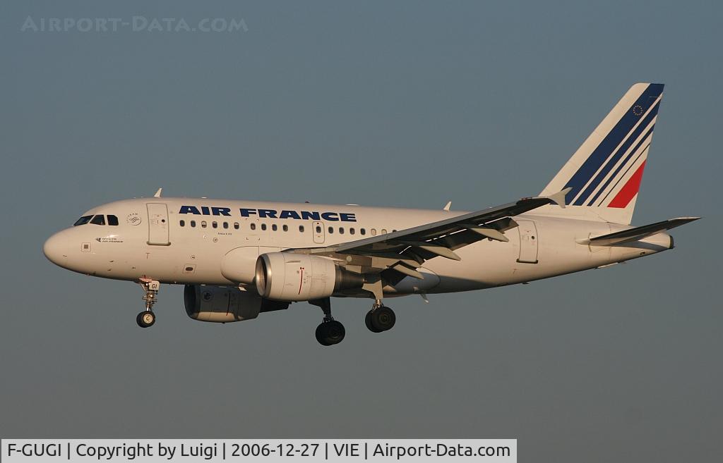 F-GUGI, 2004 Airbus A318-111 C/N 2350, Air France A318