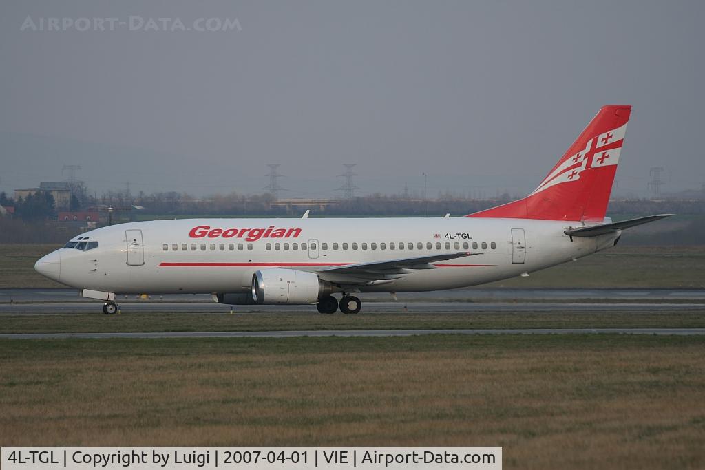 4L-TGL, 1988 Boeing 737-3B7 C/N 23859, Georgian 737-300