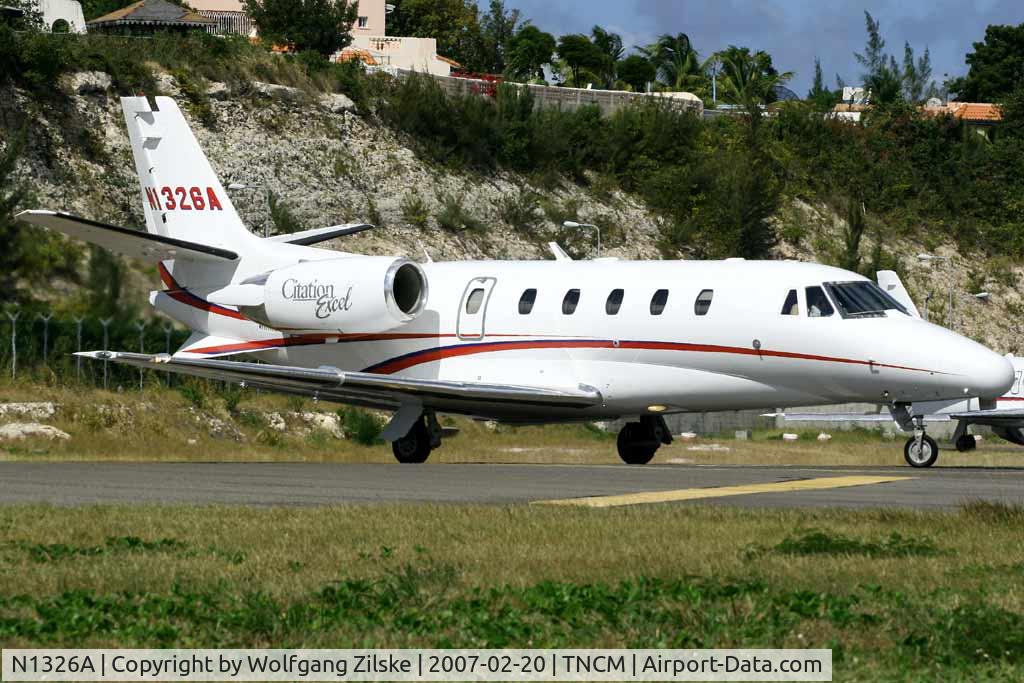 N1326A, 2002 Cessna 560XL Citation Excel C/N 560-5272, visitor