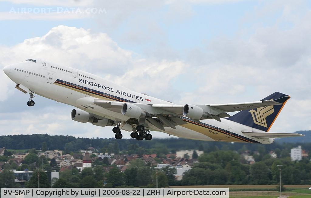 9V-SMP, 2002 Boeing 747-412/BCF C/N 27067, Singapore Airlines 747-400