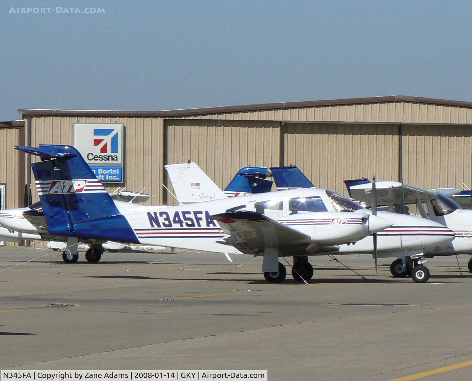 N345FA, 1979 Piper PA-44-180 Seminole C/N 44-7995326, ATP At Arlington Municipal