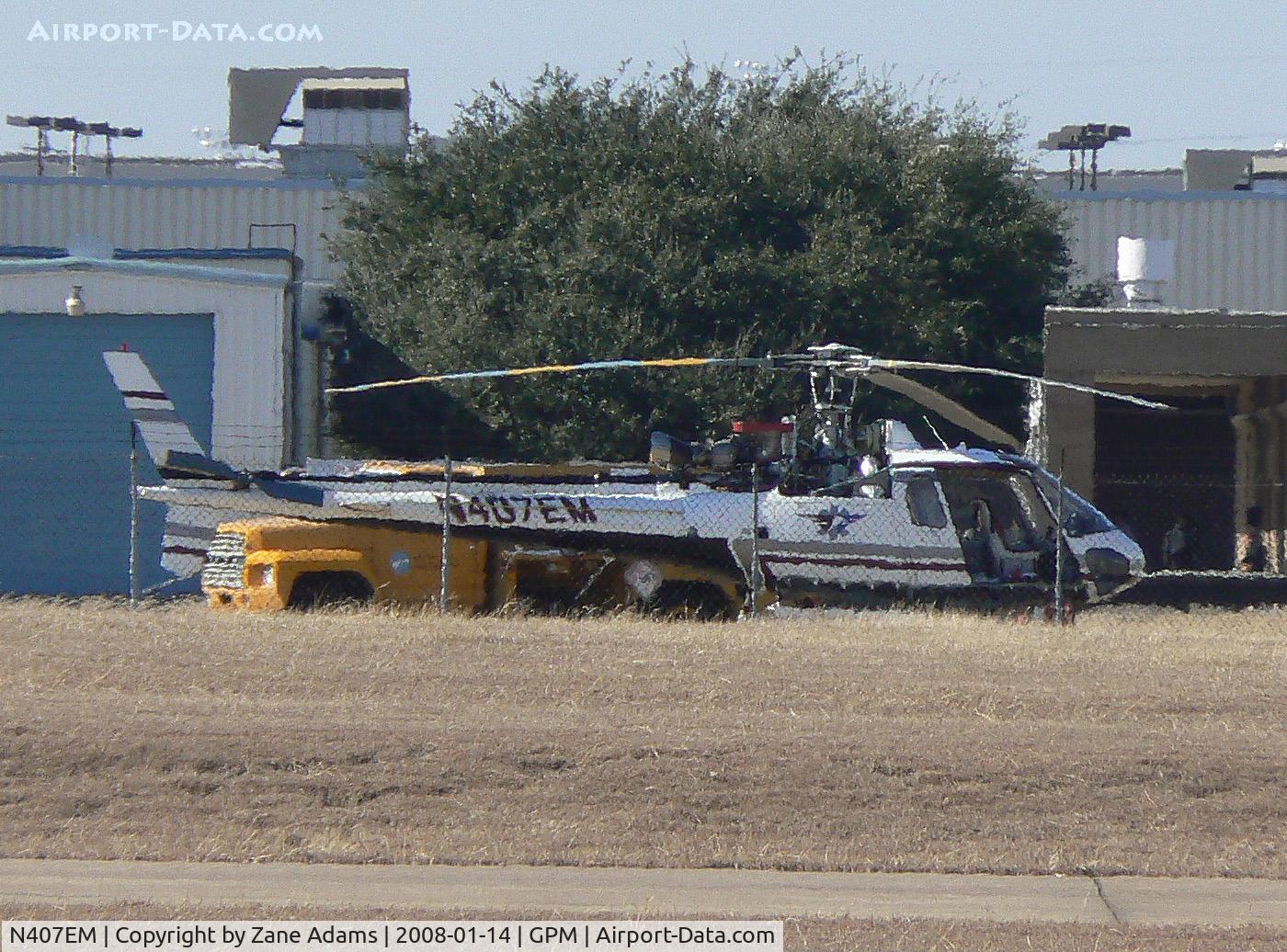 N407EM, 1986 Aerospatiale AS-350B Ecureuil C/N 1906, At Eurocopter Grand Prairie, TX