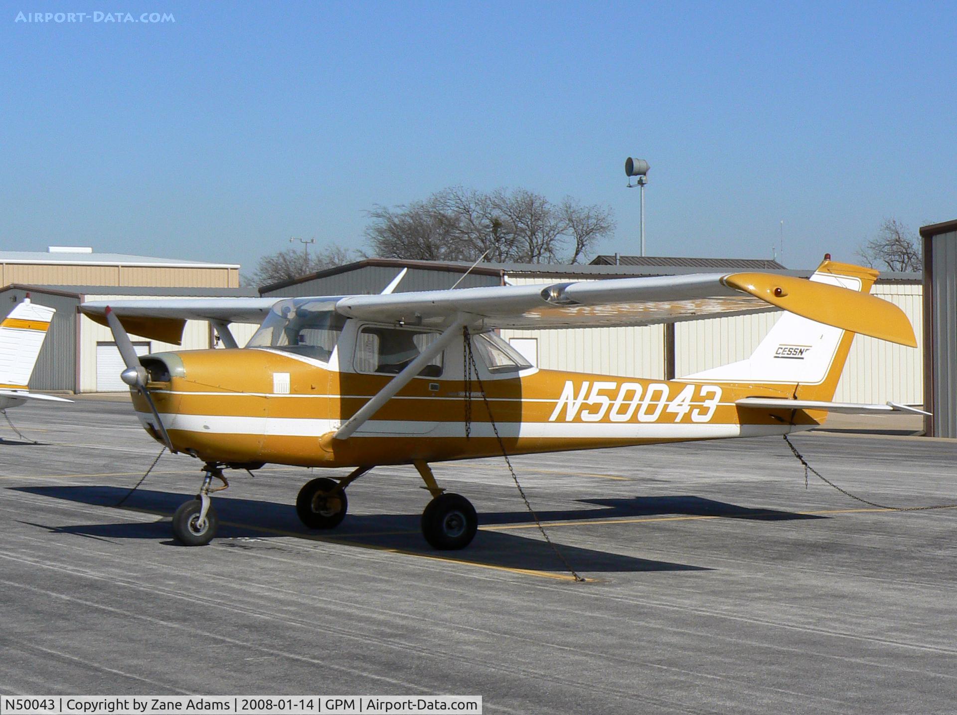 N50043, 1968 Cessna 150H C/N 15069034, At Grand Prairie Municipal