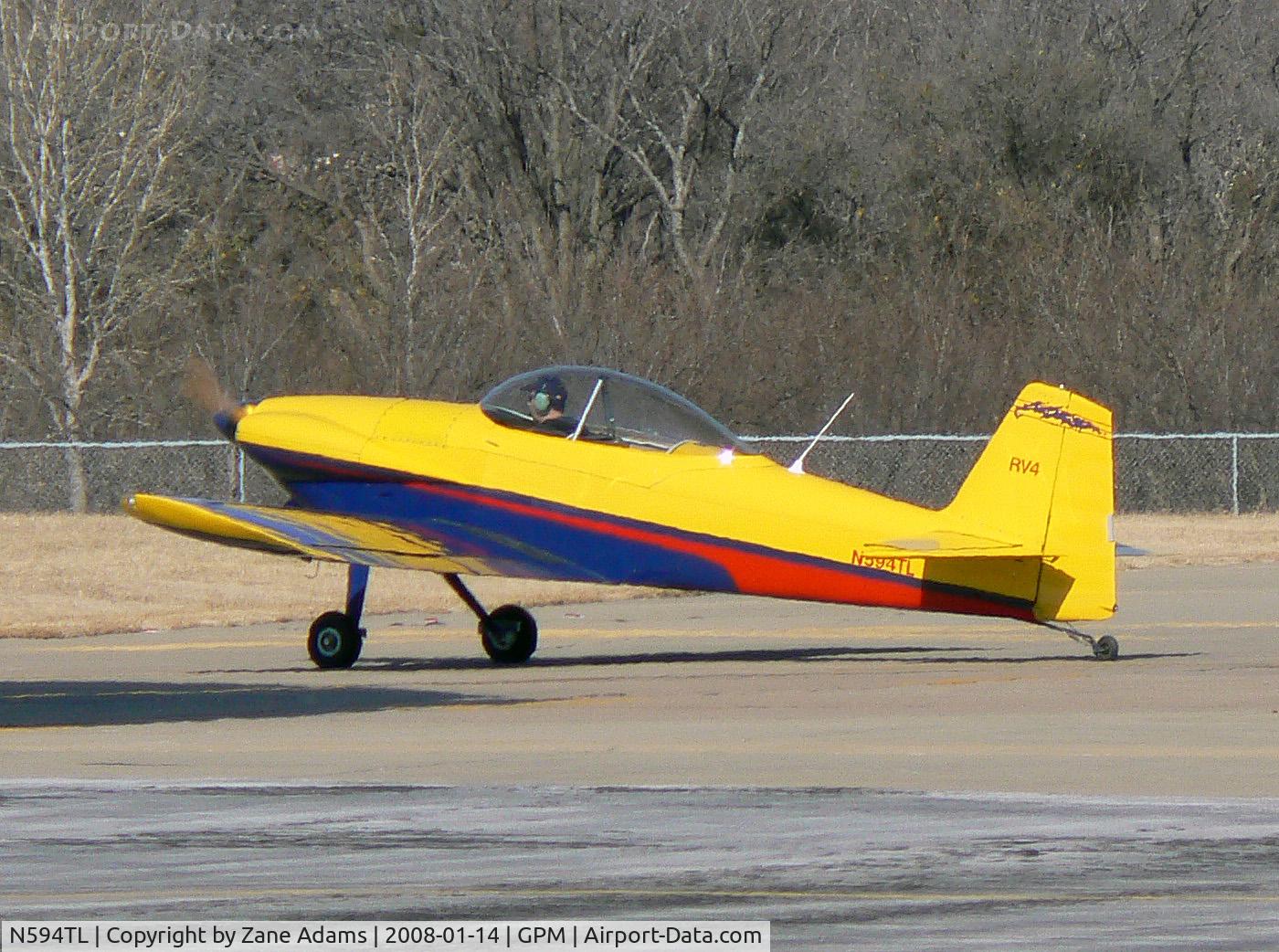 N594TL, 2000 Vans RV-4 C/N 001 (N594TL), At Grand Prairie Municipal