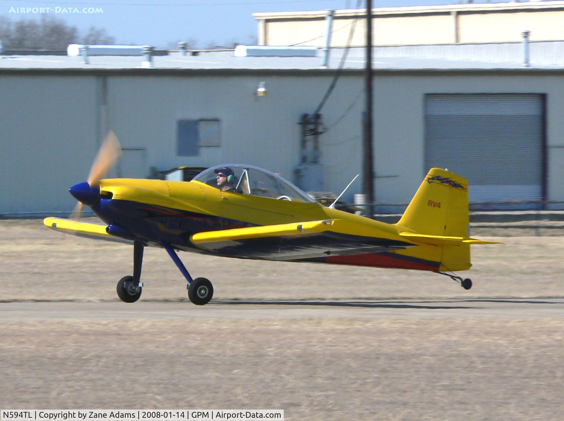 N594TL, 2000 Vans RV-4 C/N 001 (N594TL), At Grand Prairie Municipal