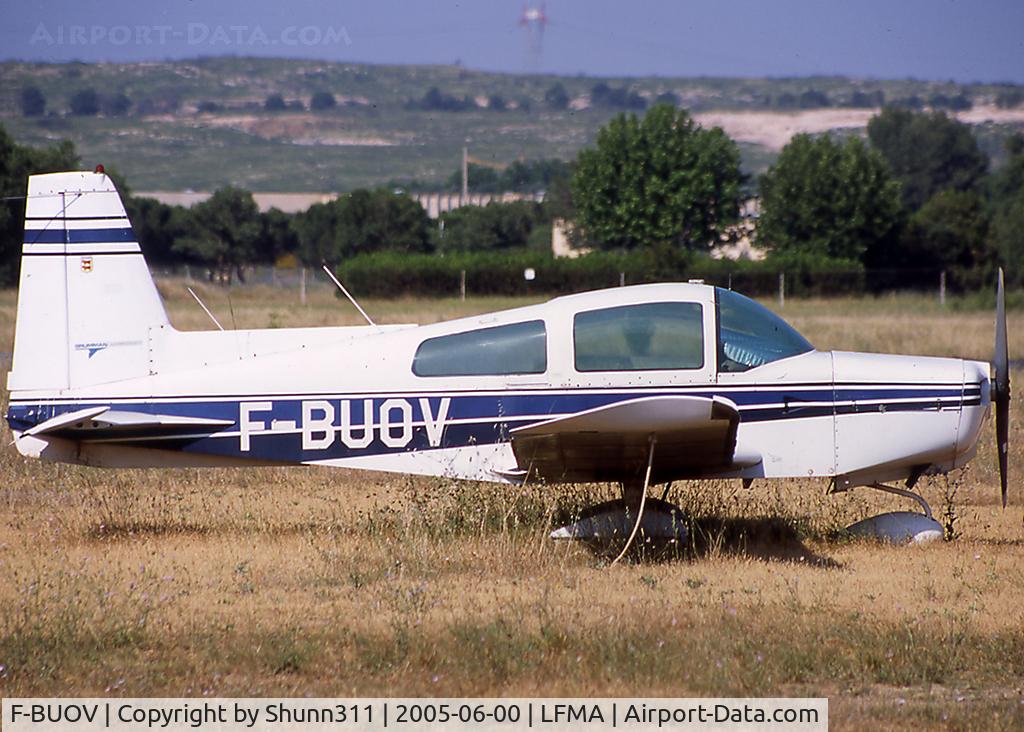 F-BUOV, Grumman American AA-5 Traveler C/N AA5-0410, Parked on the grass...