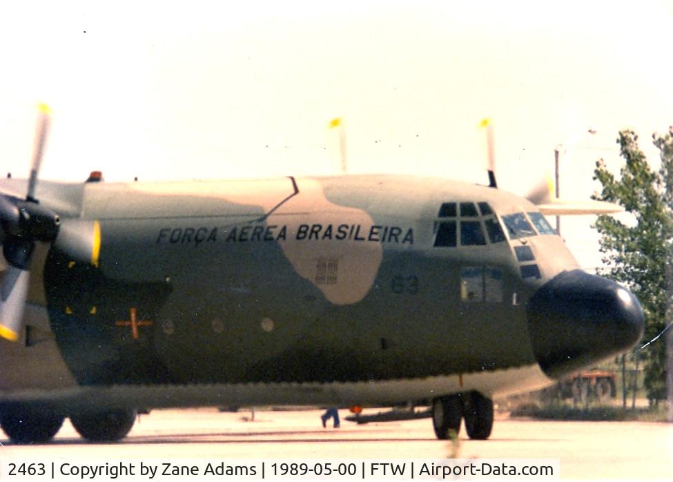 2463, 1975 Lockheed C-130H Hercules C/N 382-4570, Brazilian C-130 at Meacham Field
