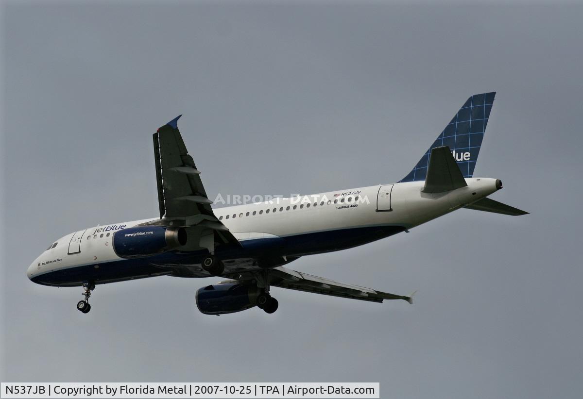 N537JB, 2002 Airbus A320-232 C/N 1785, Jet Blue