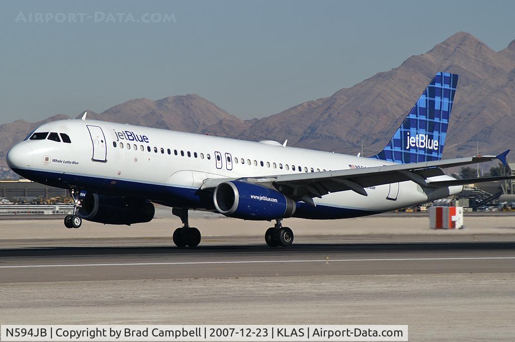 N594JB, 2004 Airbus A320-232 C/N 2284, jetBlue Airways - 'Whole Lotta Blue' / 2004 Airbus A320-232