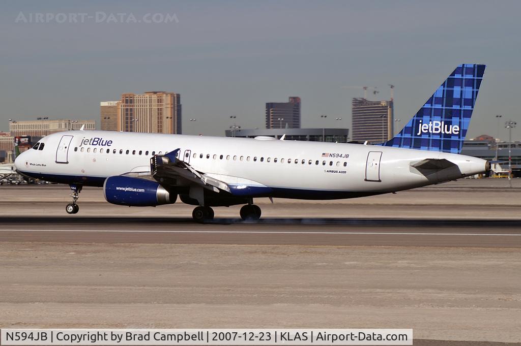 N594JB, 2004 Airbus A320-232 C/N 2284, jetBlue Airways - 'Whole Lotta Blue' / 2004 Airbus A320-232