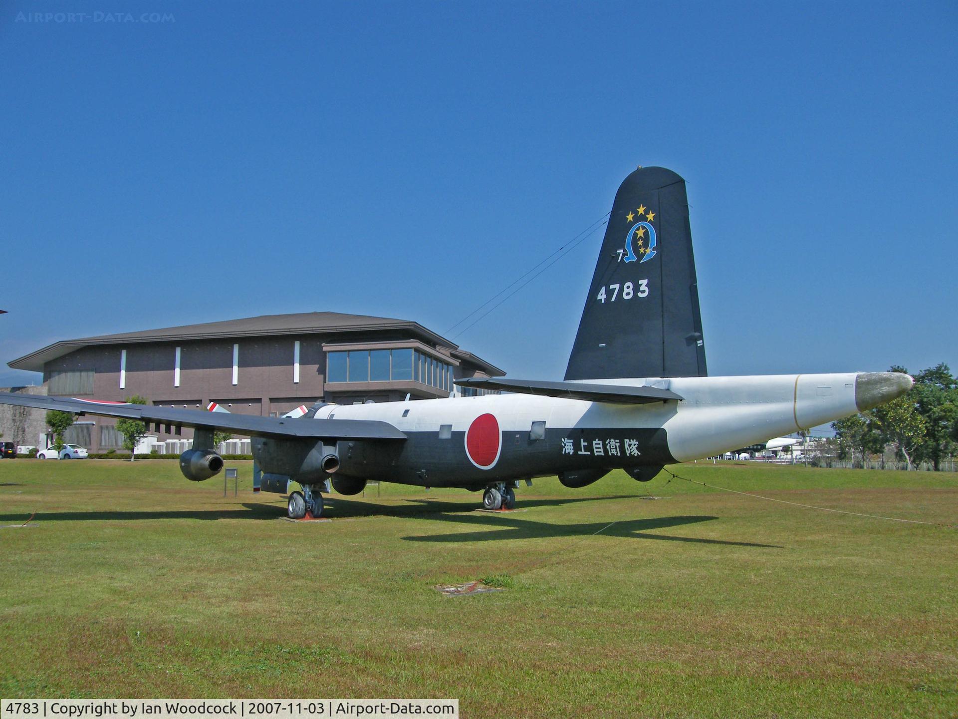4783, Lockheed (Kawasaki) P-2J Neptune C/N 7080, Kawasaki P-2J/JMSDF Museum,Kanoya
