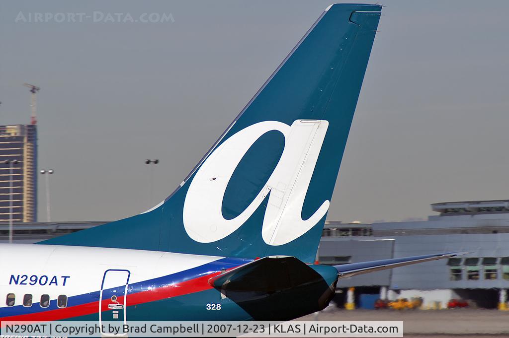 N290AT, 2006 Boeing 737-7BD C/N 33925, airTran / 2006 Boeing 737-7BD