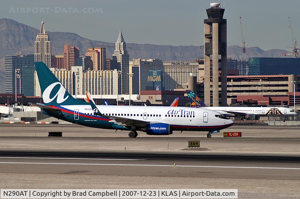 N290AT, 2006 Boeing 737-7BD C/N 33925, airTran / 2006 Boeing 737-7BD