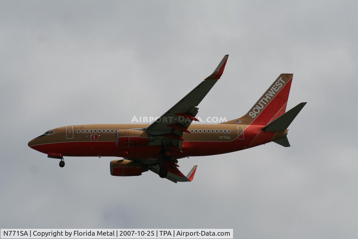 N771SA, 2000 Boeing 737-7H4 C/N 27879, Southwest