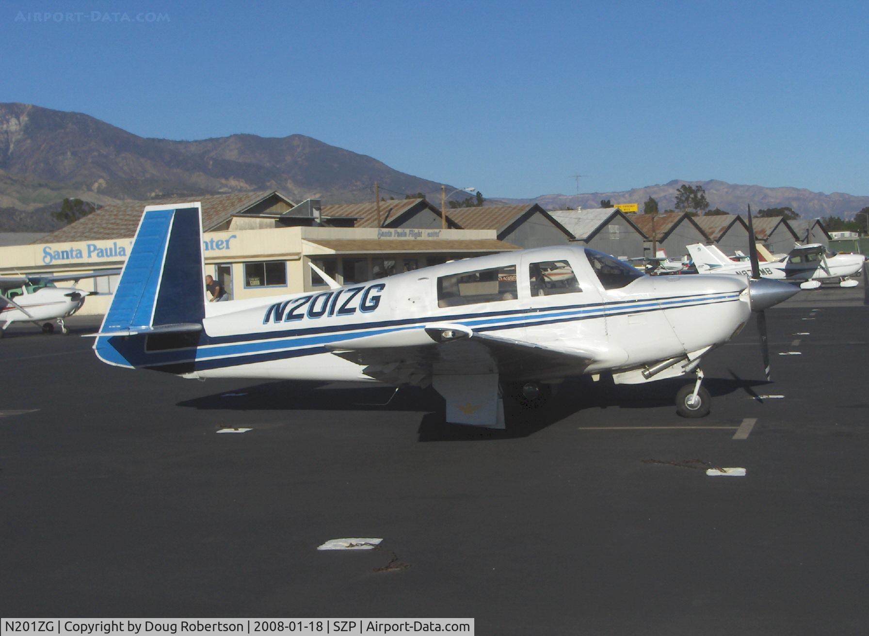 N201ZG, 1978 Mooney M20J 201 C/N 24-0640, 1978 Mooney M20J 201, Lycoming IO-360 200 Hp