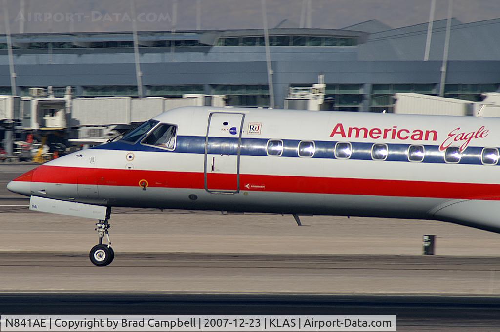 N841AE, 2002 Embraer ERJ-140LR (EMB-135KL) C/N 145667, American Eagle Airlines / 2002 Embraer EMB-135KL