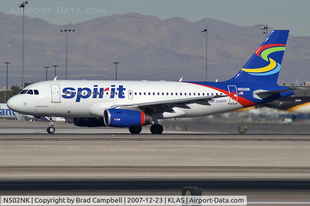 N502NK, 2005 Airbus A319-132 C/N 2433, Spirit Airlines / 2005 Airbus A319-132