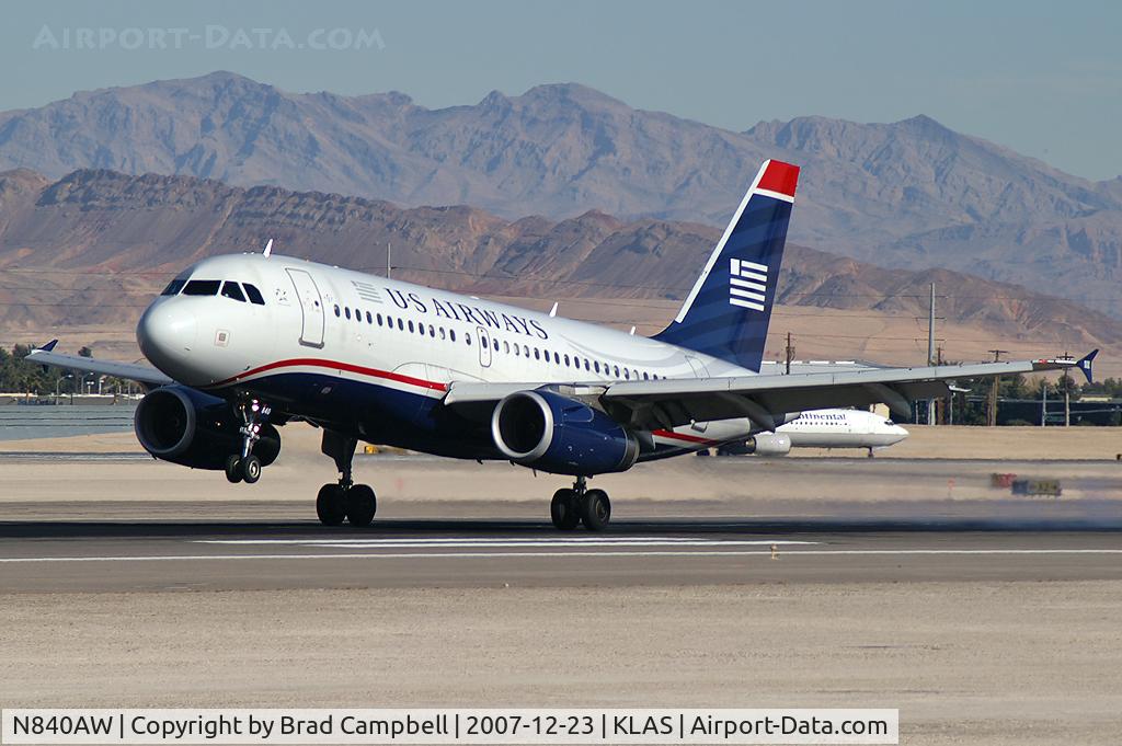 N840AW, 2006 Airbus A319-132 C/N 2690, US Airways / 2006 Airbus A319-132