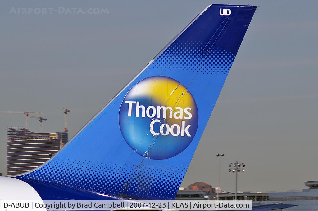 D-ABUB, 1992 Boeing 767-330/ER C/N 26987, Condor - Thomas Cook / 2004 Boeing 767-330 (ER)
