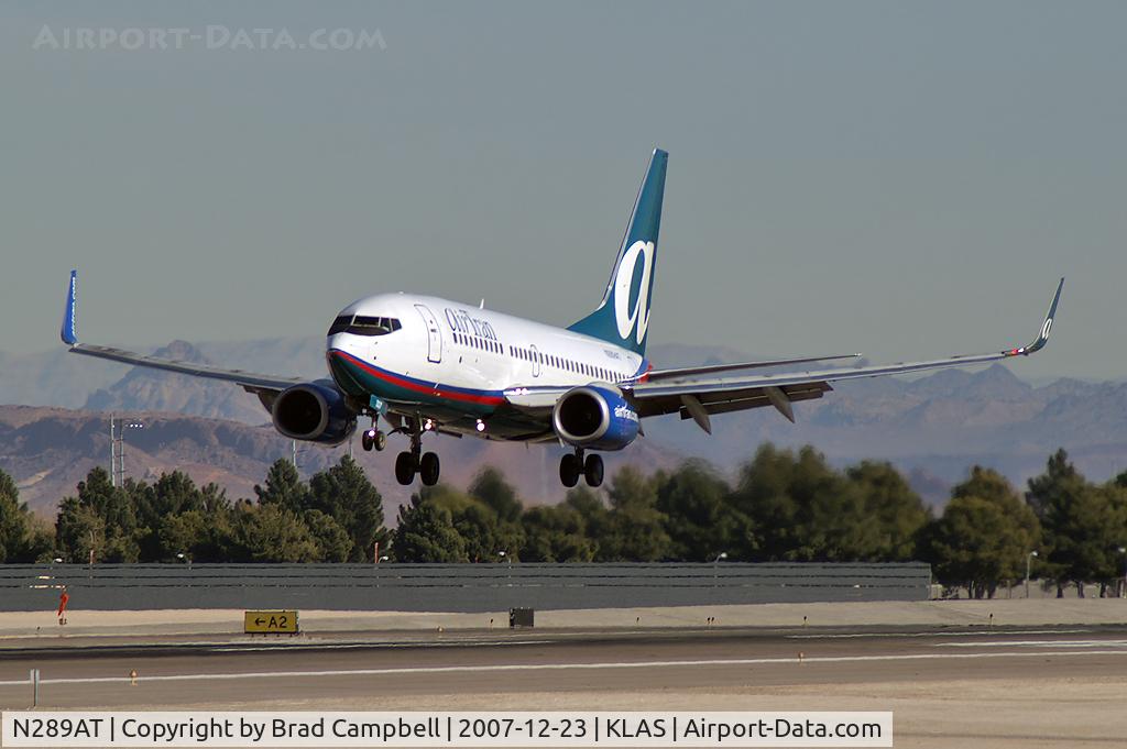 N289AT, 2006 Boeing 737-76N C/N 32673, airTran / 2006 Boeing 737-76N