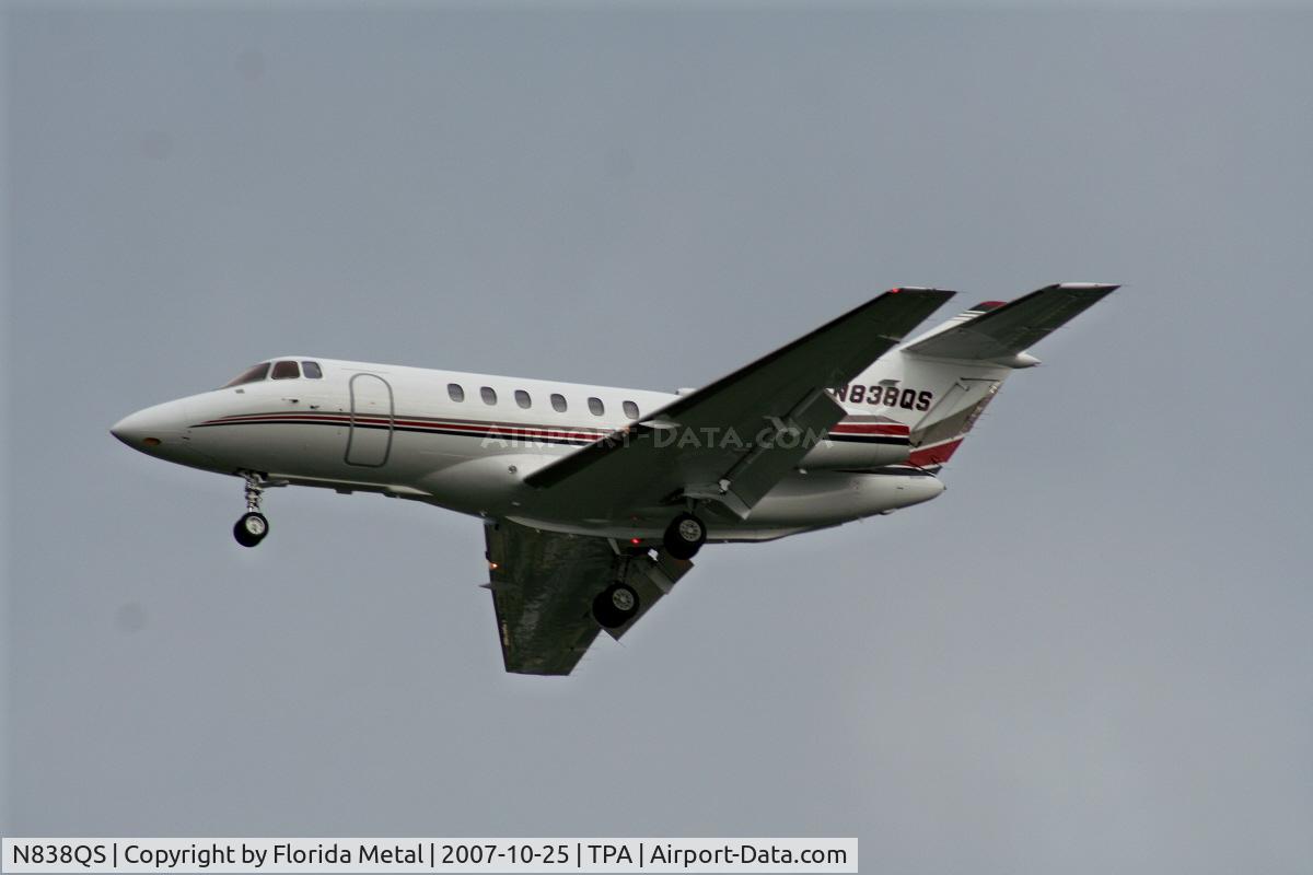 N838QS, 1997 Raytheon Hawker 800XP C/N 258338, HS800XP