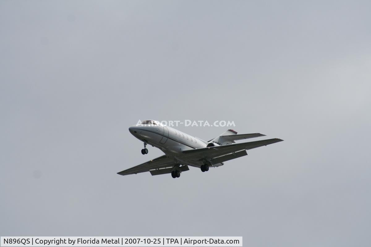 N896QS, 2003 Raytheon Hawker 800XP C/N 258640, Net Jets HS800XP