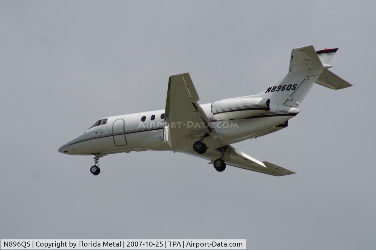 N896QS, 2003 Raytheon Hawker 800XP C/N 258640, Net Jets HS800XP