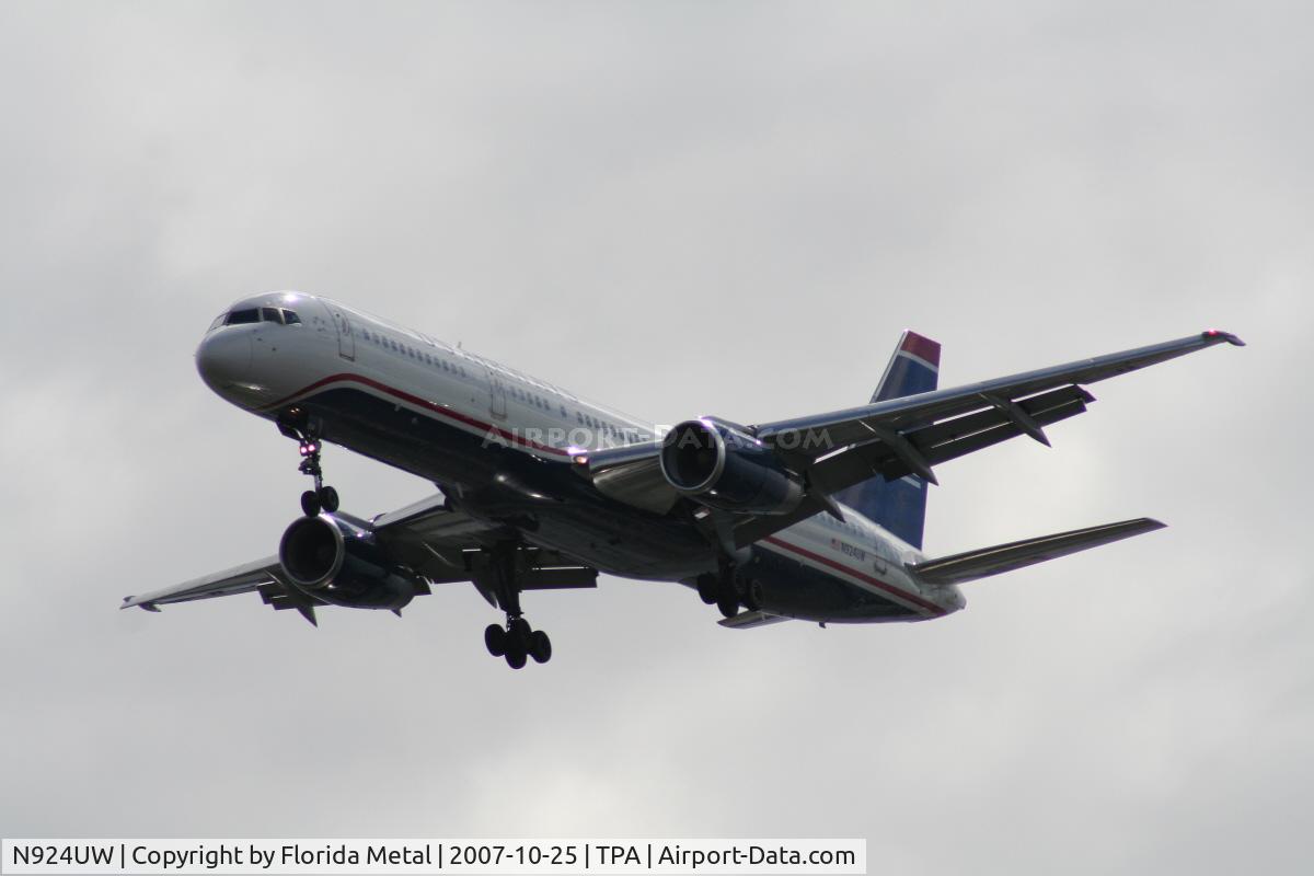 N924UW, 1983 Boeing 757-225 C/N 22204, US Airways