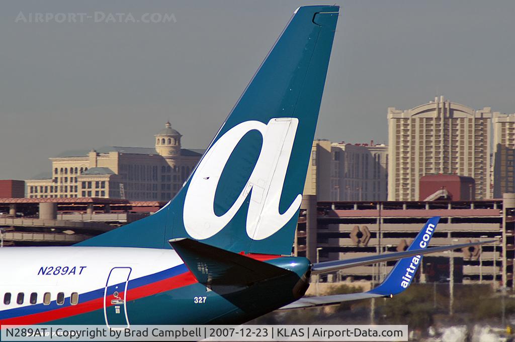 N289AT, 2006 Boeing 737-76N C/N 32673, airTran / 2006 Boeing 737-76N
