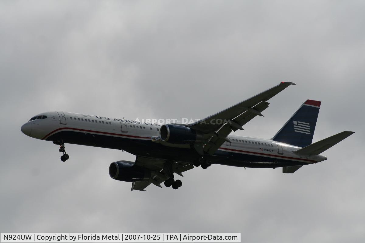 N924UW, 1983 Boeing 757-225 C/N 22204, US Airways