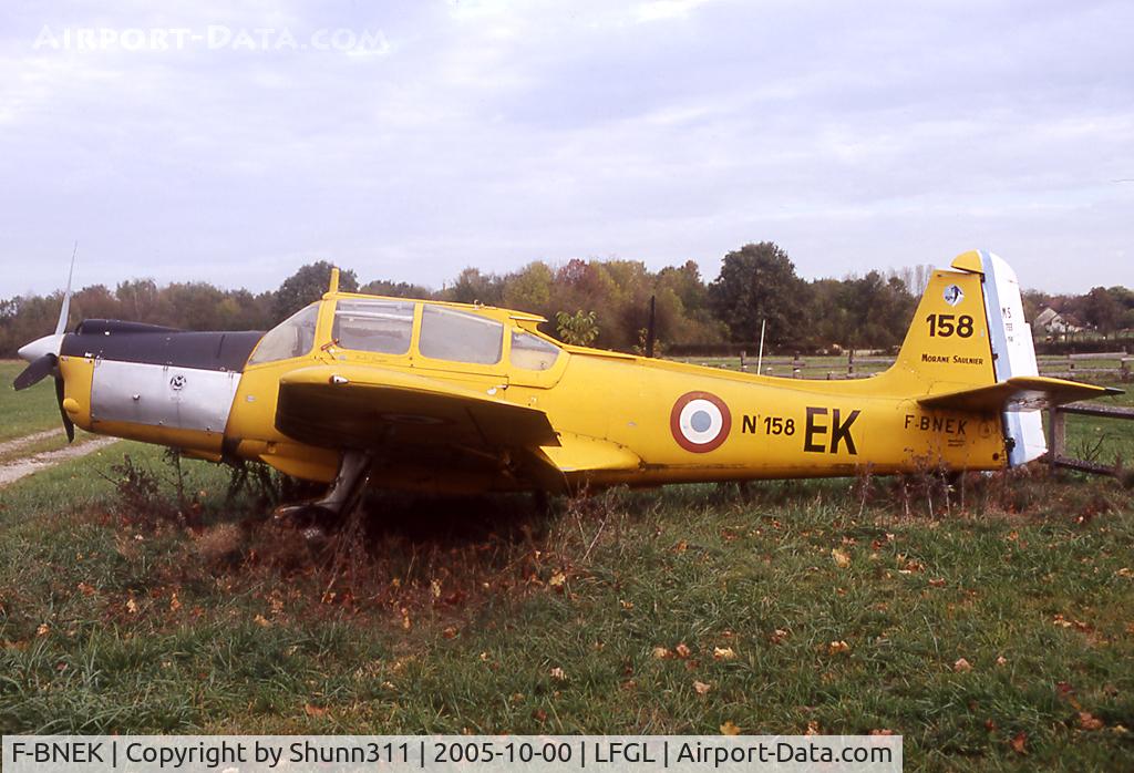 F-BNEK, Morane-Saulnier MS-733 Alcyon C/N 158, Stored...