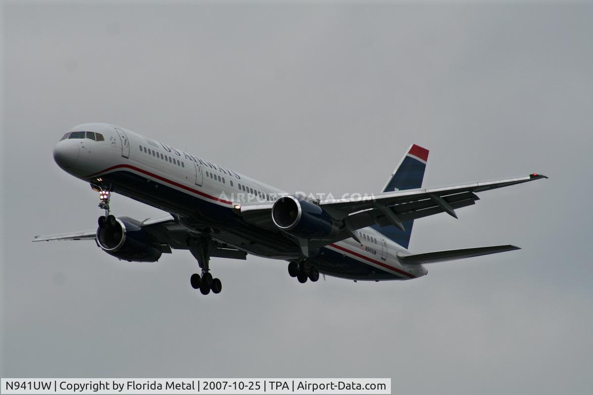 N941UW, 1995 Boeing 757-2B7 C/N 27806, US Airways