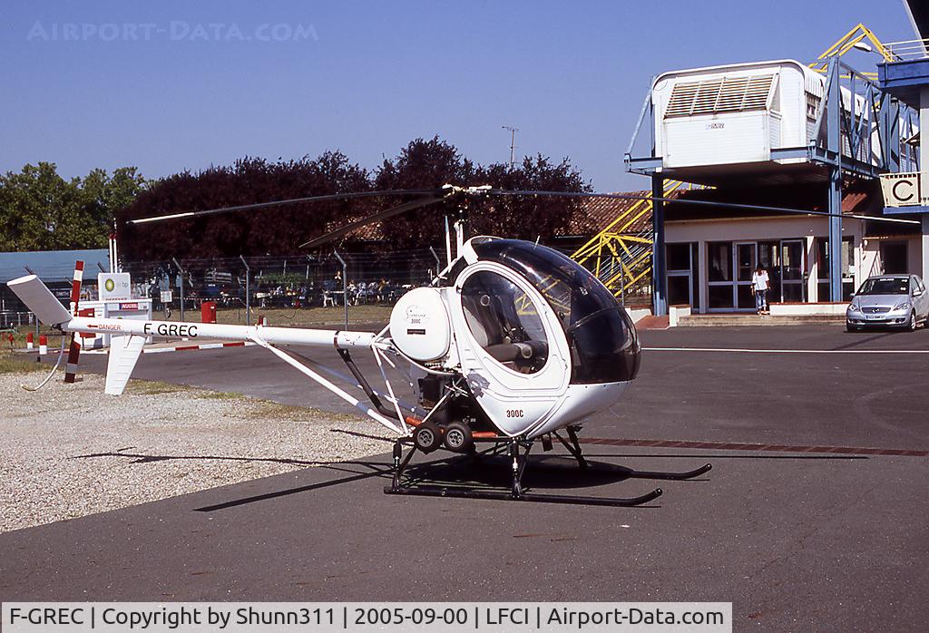 F-GREC, Schweizer 269C C/N S-1711, Parked during car's Airshow...