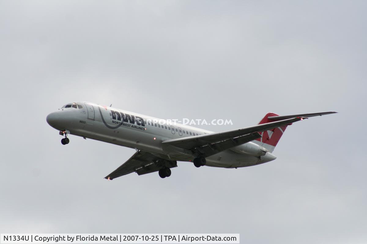 N1334U, 1970 Douglas DC-9-31 C/N 47280, Northwest