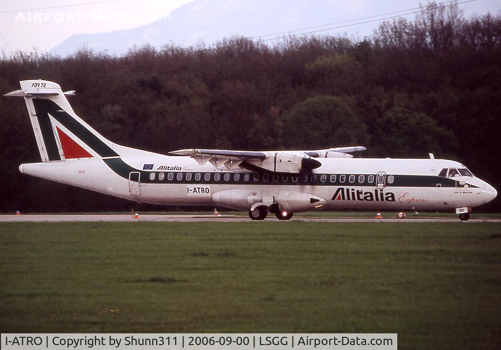 I-ATRO, 1994 ATR 72-212 C/N 423, Ready to take off rwy 23...