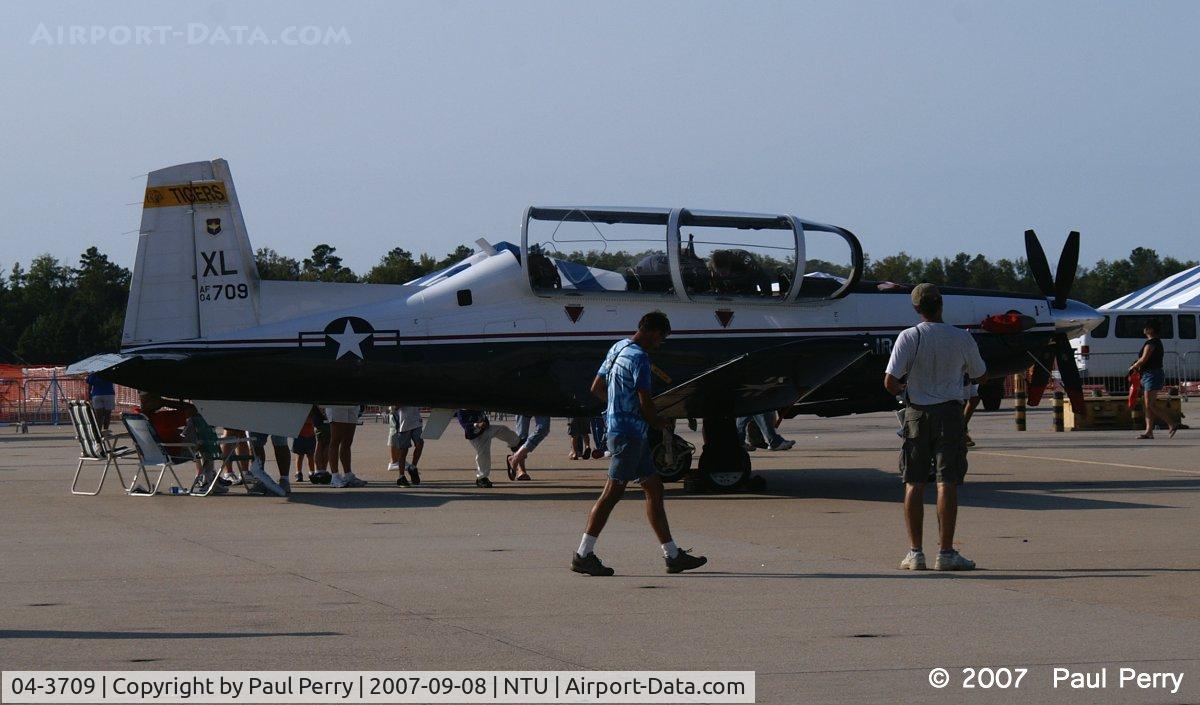 04-3709, Raytheon T-6A Texan II C/N PT-259, USAF Texan II trainer