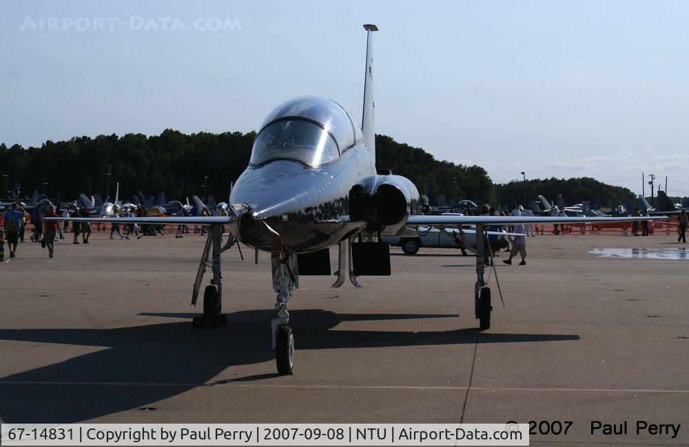 67-14831, 1966 Northrop T-38A Talon C/N T.6026, Menacing, but in a sleek way