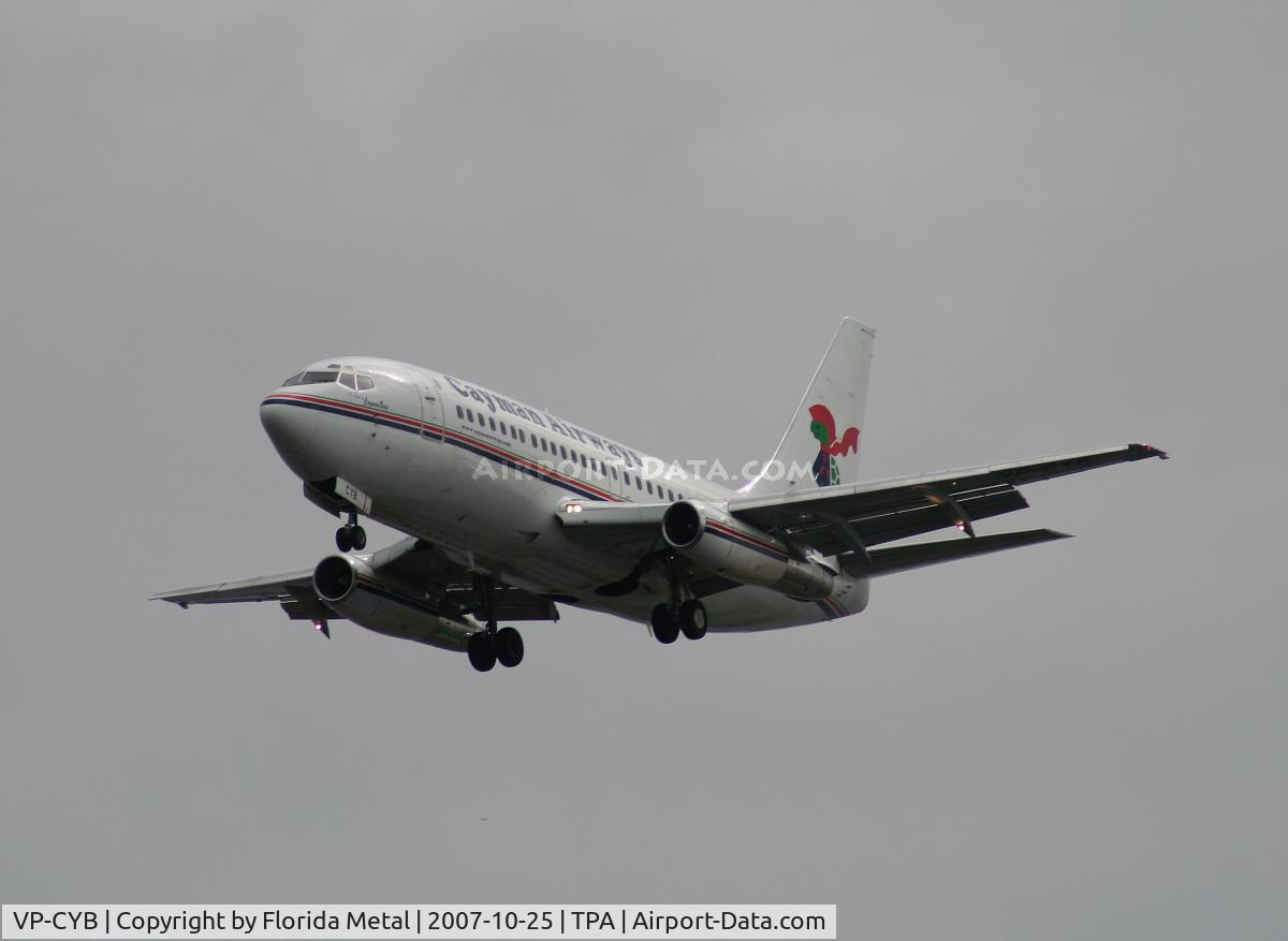 VP-CYB, 1979 Boeing 737-2S2C C/N 21929, Cayman Airways