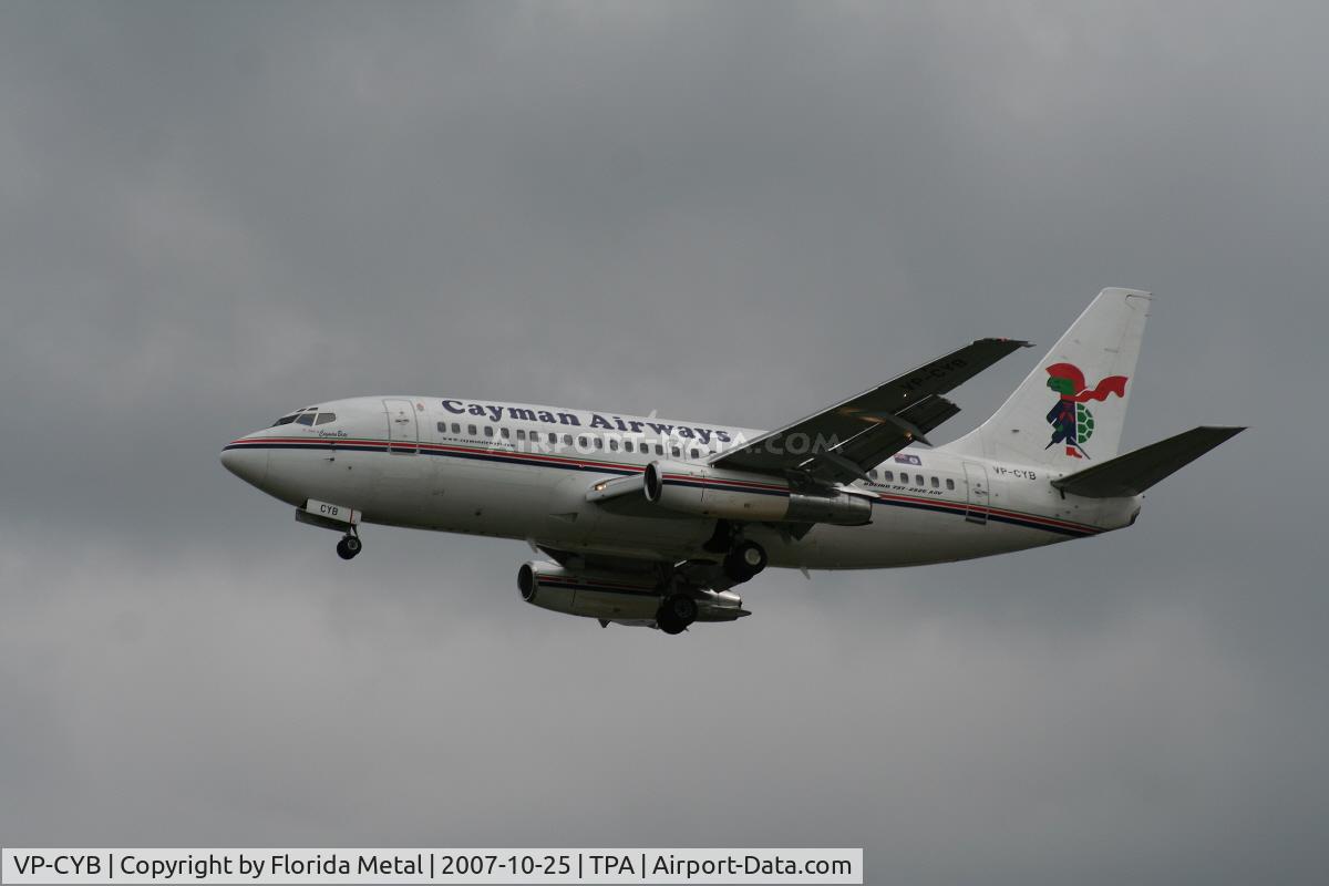 VP-CYB, 1979 Boeing 737-2S2C C/N 21929, Cayman Airways