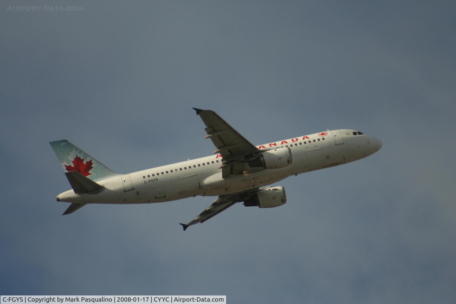 C-FGYS, 1991 Airbus A320-211 C/N 255, Airbus A320