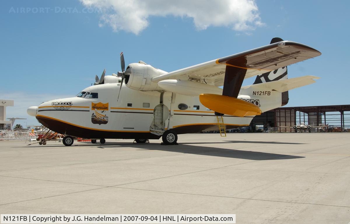 N121FB, 1983 Grumman G-111 (SA-16B/UF-1G) Albatross C/N 339, On Tanaka ramp @HNL