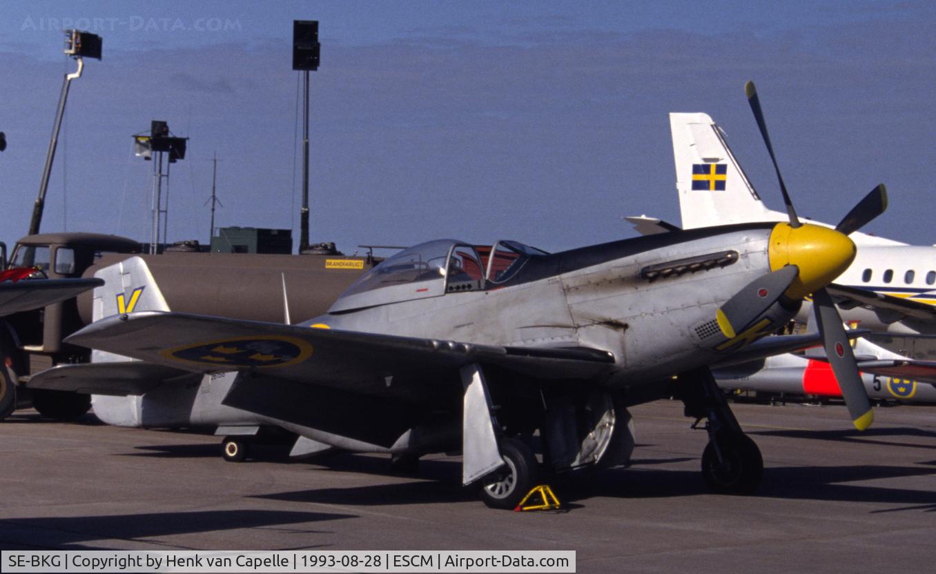 SE-BKG, 1944 North American P-51D Mustang C/N 122-31590 (44-63864), Swedish Mustang 