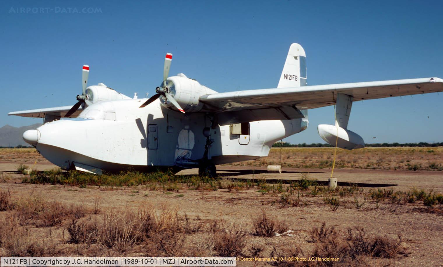 N121FB, 1983 Grumman G-111 (SA-16B/UF-1G) Albatross C/N 339, In storage at Pinal Air Park AZ