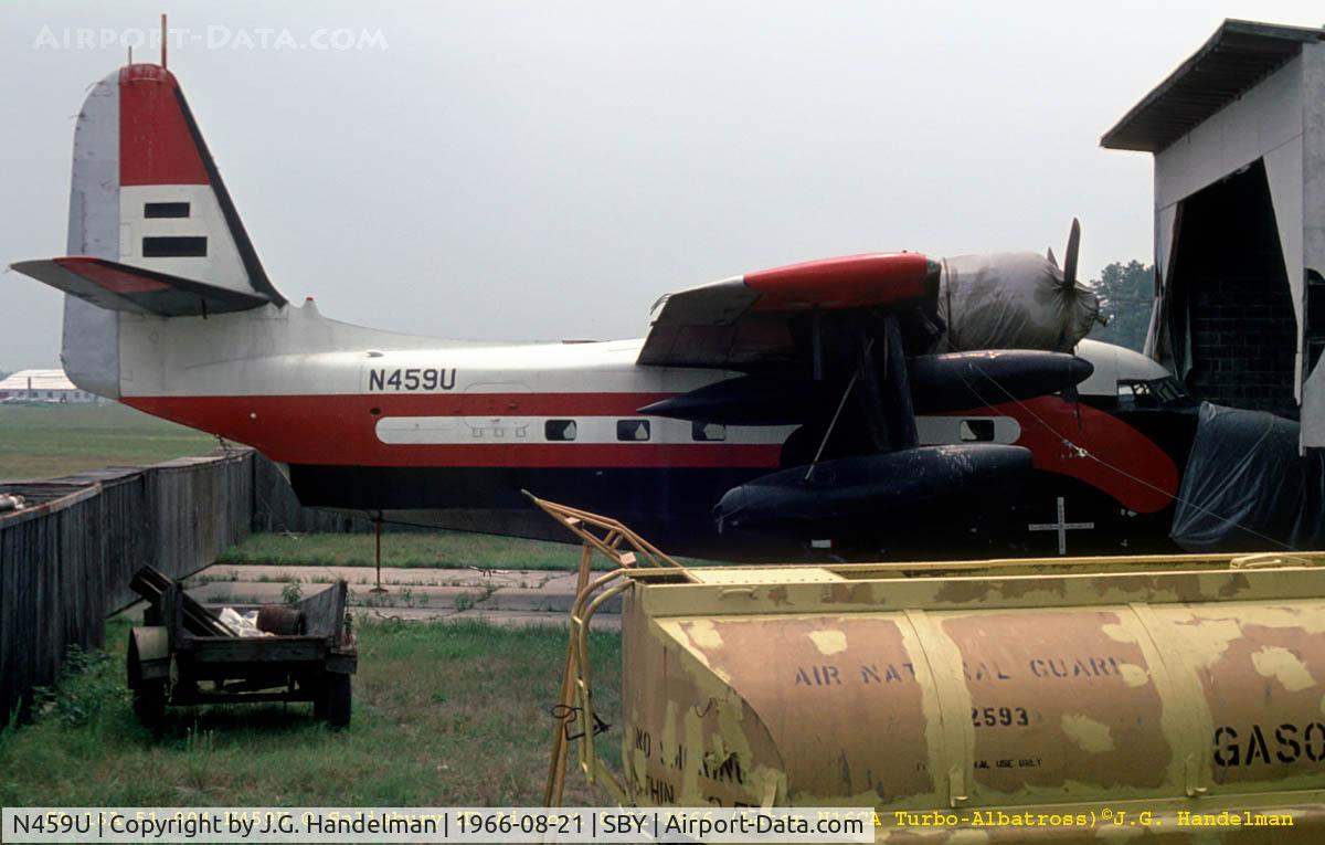 N459U, 1951 Grumman HU-16A Albatross C/N G-77, SA-16A later became Turbo Albatross N16CA