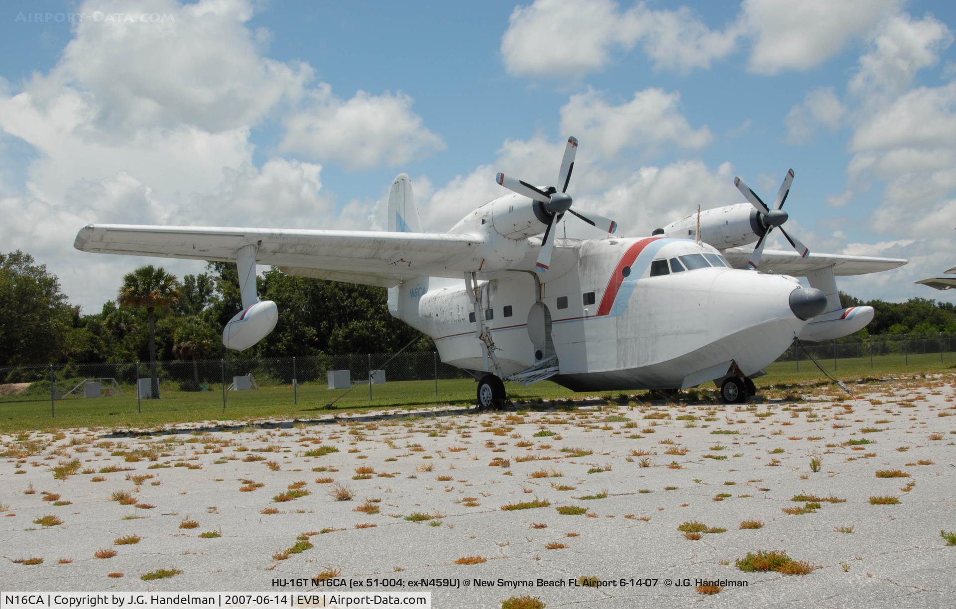 N16CA, 1951 Grumman HU-16A Albatross C/N A4-77, In storage @ New Smyrna Beach Florida