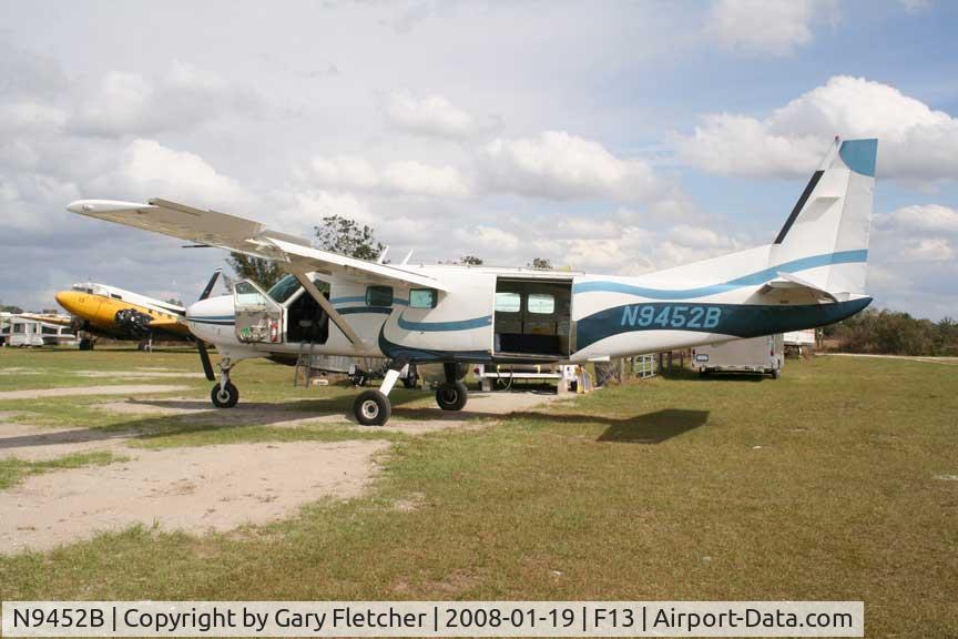 N9452B, 1988 Cessna 208B Grand Caravan C/N 208B0123, Set up for Skydive Operations