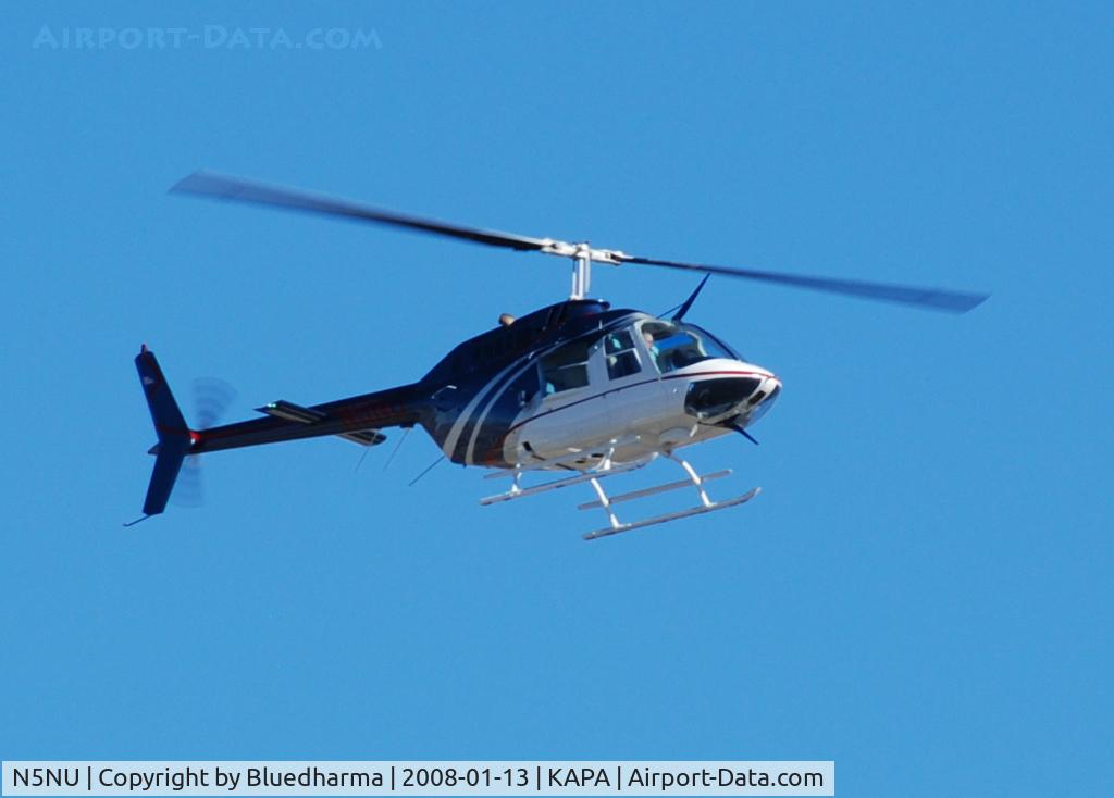 N5NU, 1971 Bell 206B C/N 722, Arriving KAPA