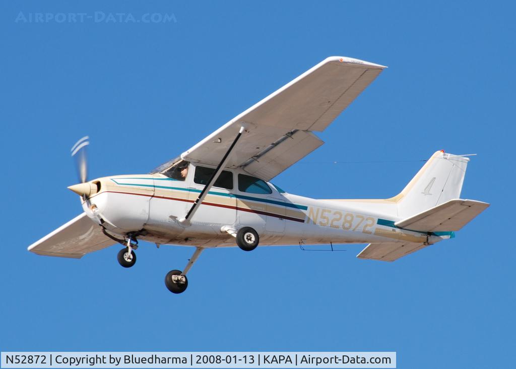 N52872, 1981 Cessna 172P C/N 17274625, Approach to 17L