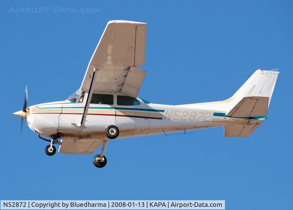 N52872, 1981 Cessna 172P C/N 17274625, Approach to 17L