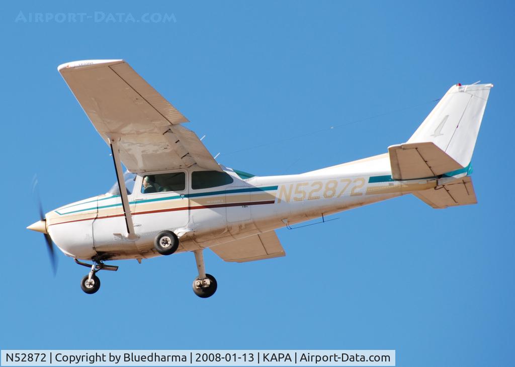 N52872, 1981 Cessna 172P C/N 17274625, Approach to 17L